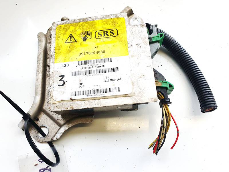 891700H030 Toyota Aygo 2008 Airbag crash sensors module