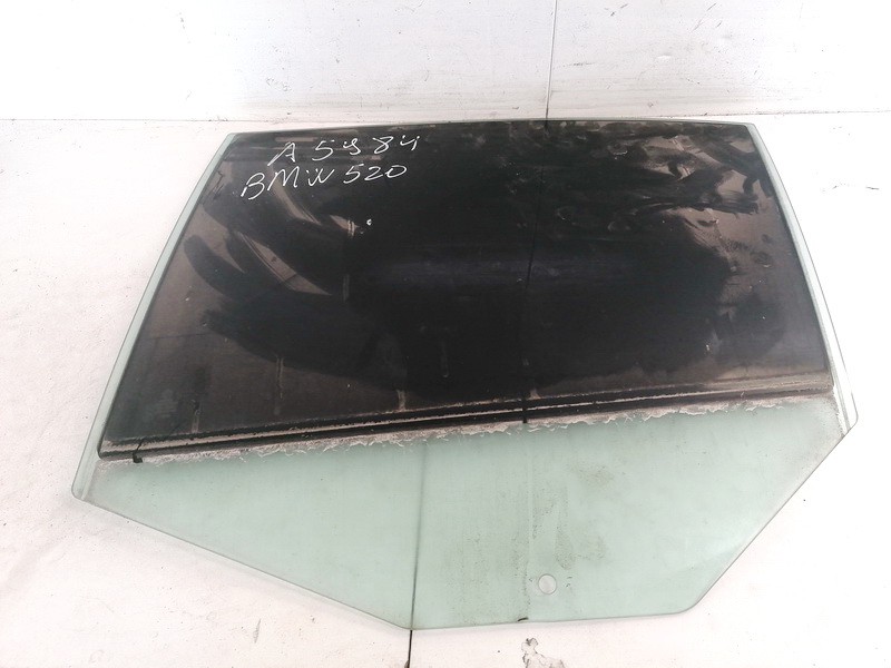 BMW 5-Series 2004 Szyba drzwi - TYLNE LEWE