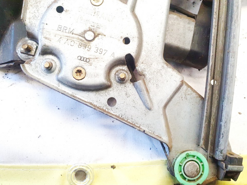 8D0839399A Audi 100 1993 Door winder mechanism (Window Regulator) - REAR LEFT - Thumbnail 3