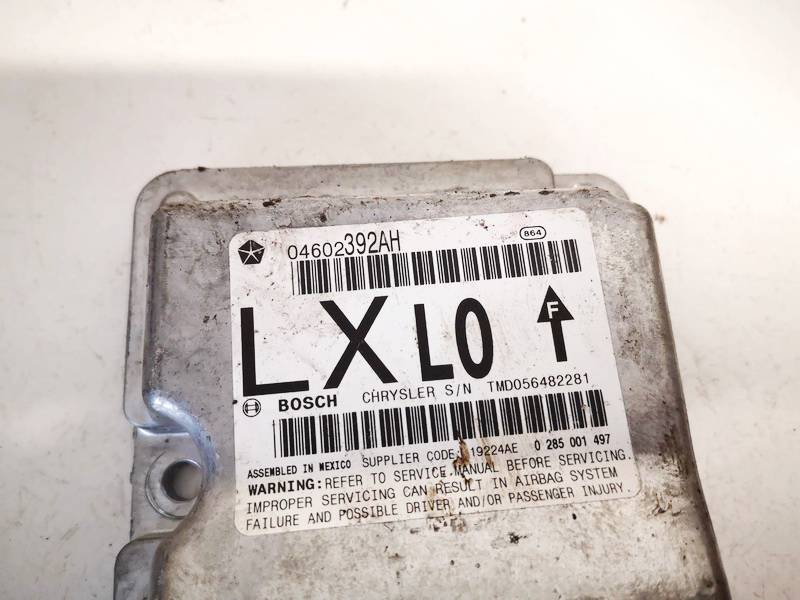 04602392AH Dodge Magnum 2005 srs-turvatyynyn tietokone – turvatyynyn ohjausyksikkö - Thumbnail 2