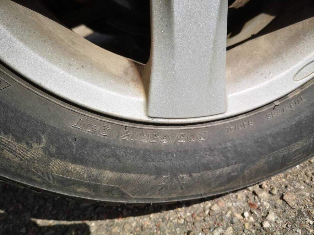 5X98 Fiat Bravo 2008 Jeu de roues pluie R15 - Thumbnail 6