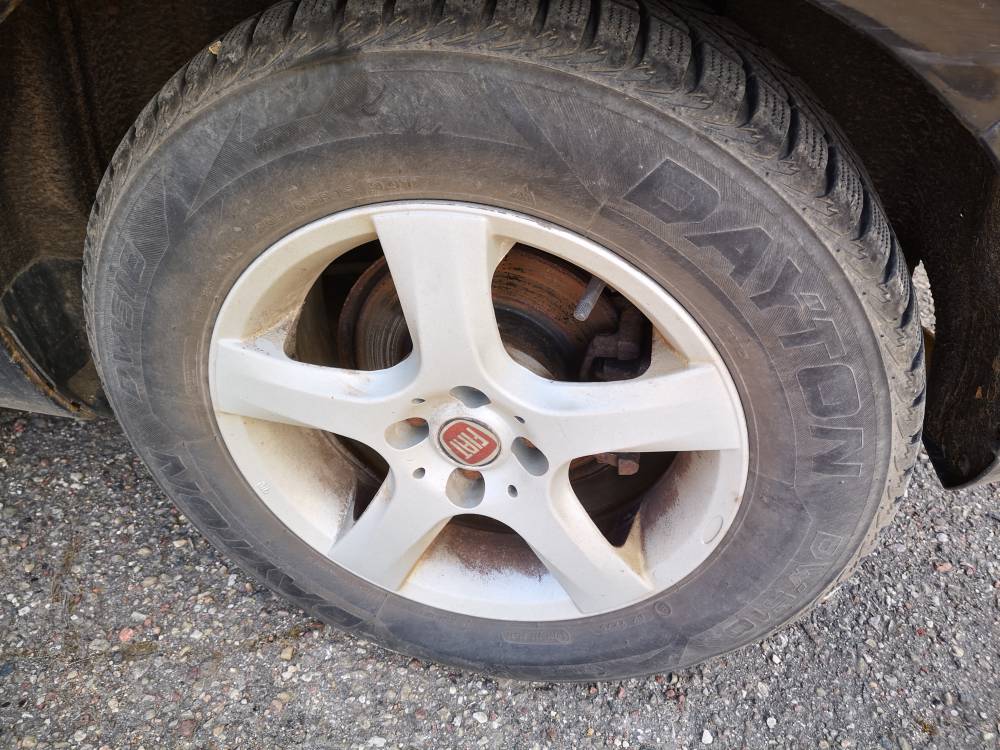 5X98 Fiat Bravo 2008 Jeu de roues pluie R15 - Thumbnail 3