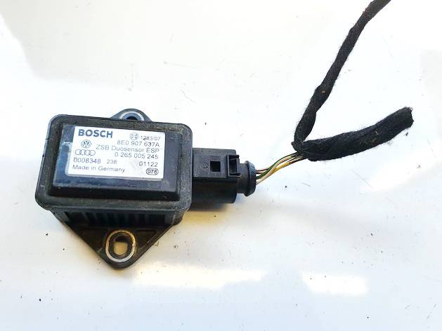 8E0907637A Audi A4 2002 Czujnik prędkości ESP - Thumbnail 2