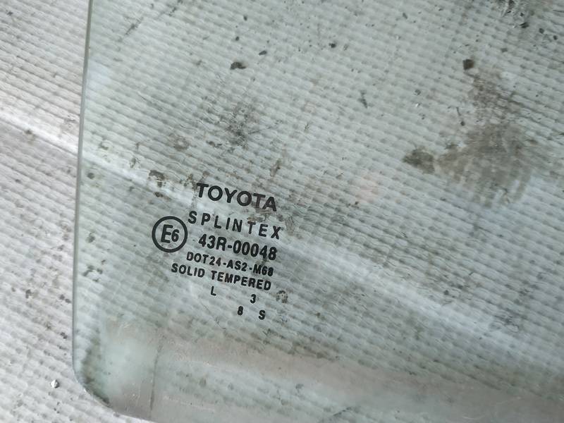 AS2 Toyota Corolla 2003 LUNA TRASERA DERECHA, 
Luna de la puerta trasera - ABAJO A LA DERECHA - Thumbnail 2