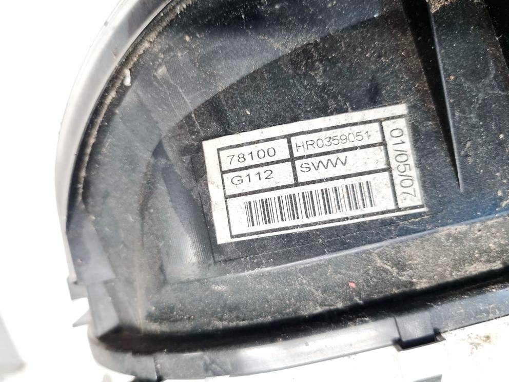 78100HR0359051 Honda CR-V 2007 Spidometras - prietaisu skydelis - Thumbnail 4