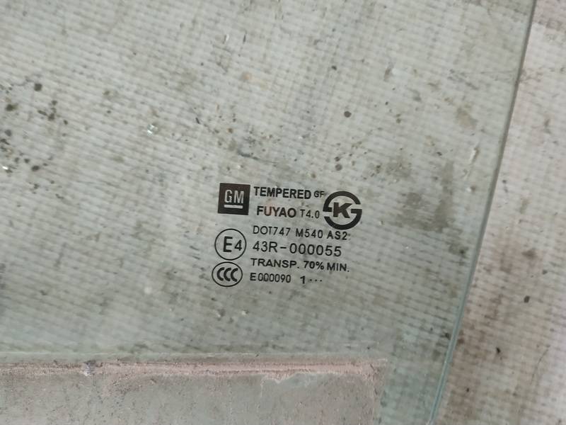 AS2 Chevrolet Orlando 2011 Szyba drzwi - PRZEDNIE LEWE - Thumbnail 2