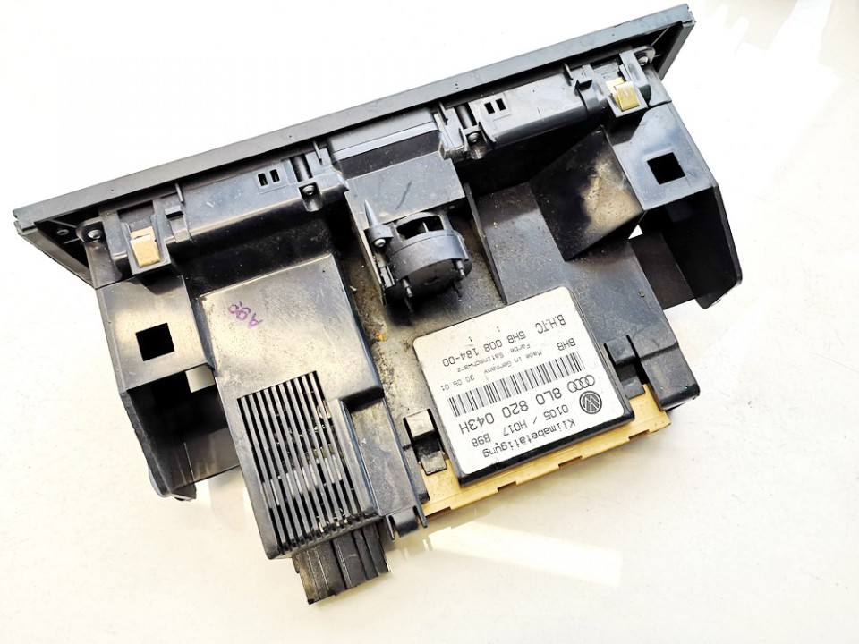 8L0820043H Audi A3 2002 Climate Control Panel (heater control switches) - Thumbnail 2