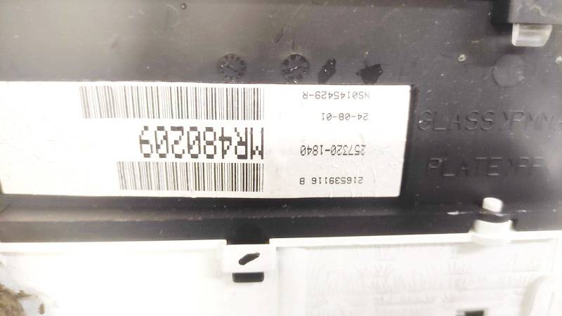 MR480209 Mitsubishi Space Star 2001 Spidometras - prietaisu skydelis - Thumbnail 2