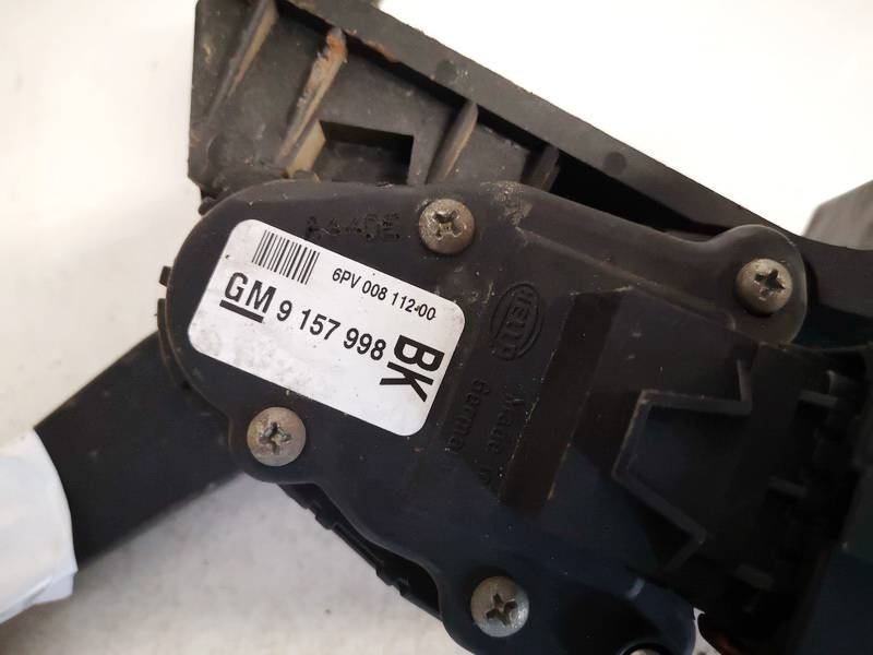 9157998 Opel Astra 2005 Accelerator throttle pedal (potentiometer) - Thumbnail 2