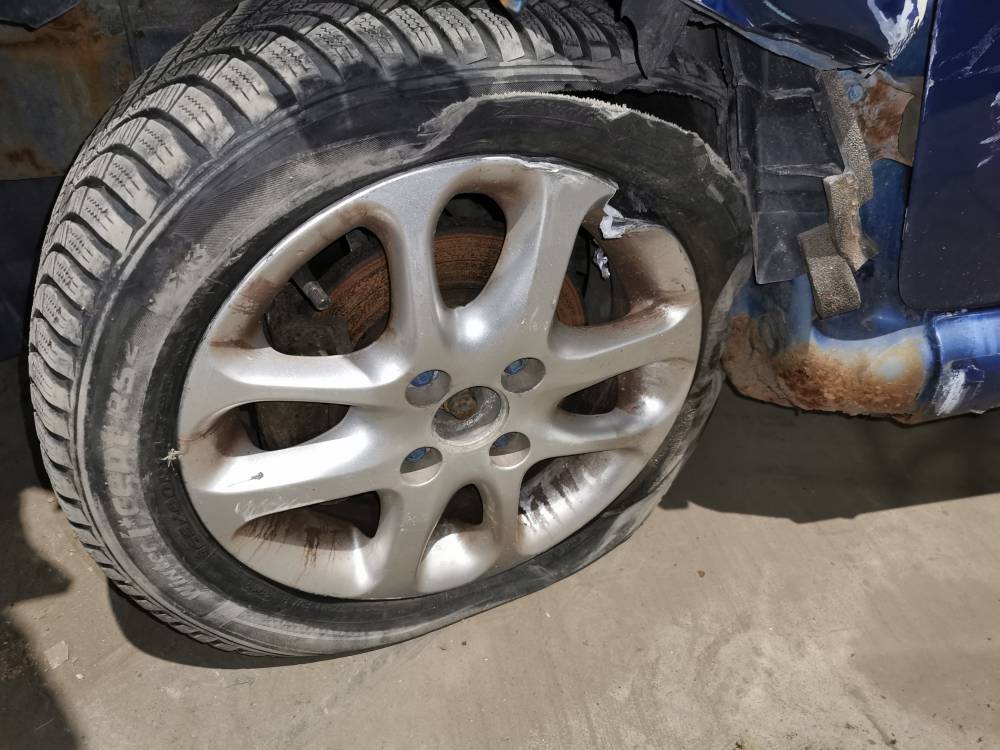 4X100 Toyota Aygo 2007 Komplet Kół Zimowych R14 - Thumbnail 3