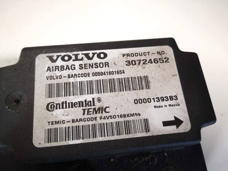 30724652 Volvo V50 2005 Блок управления AIR BAG - Thumbnail 2