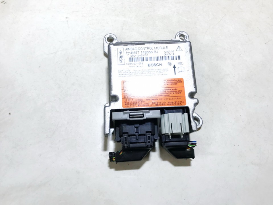 4M5T14B056BJ Ford Focus 2007 Komputer SRS airbag – moduł sterujący poduszek powietrznych