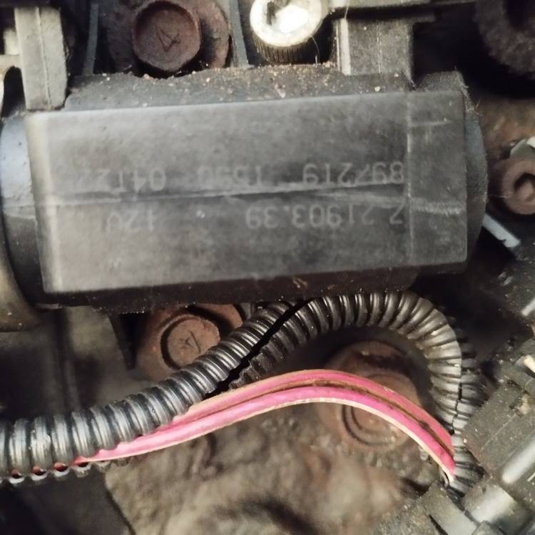 72190339 Opel Meriva 2004 Electrical selenoid (Electromagnetic solenoid) - Thumbnail 3
