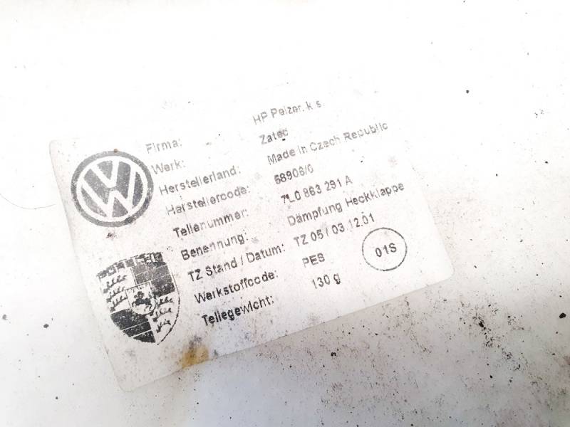 7L0863291A Porsche Cayenne 2003 Багажник крышка - Thumbnail 3