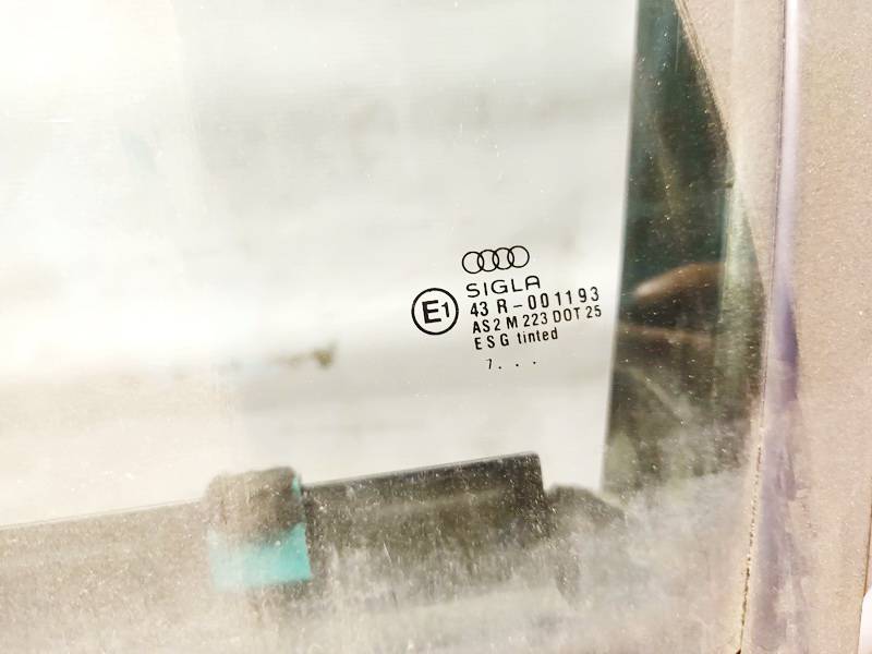 AS2 Audi A4 1997 Szyba drzwi - PRZEDNIE LEWE - Thumbnail 2