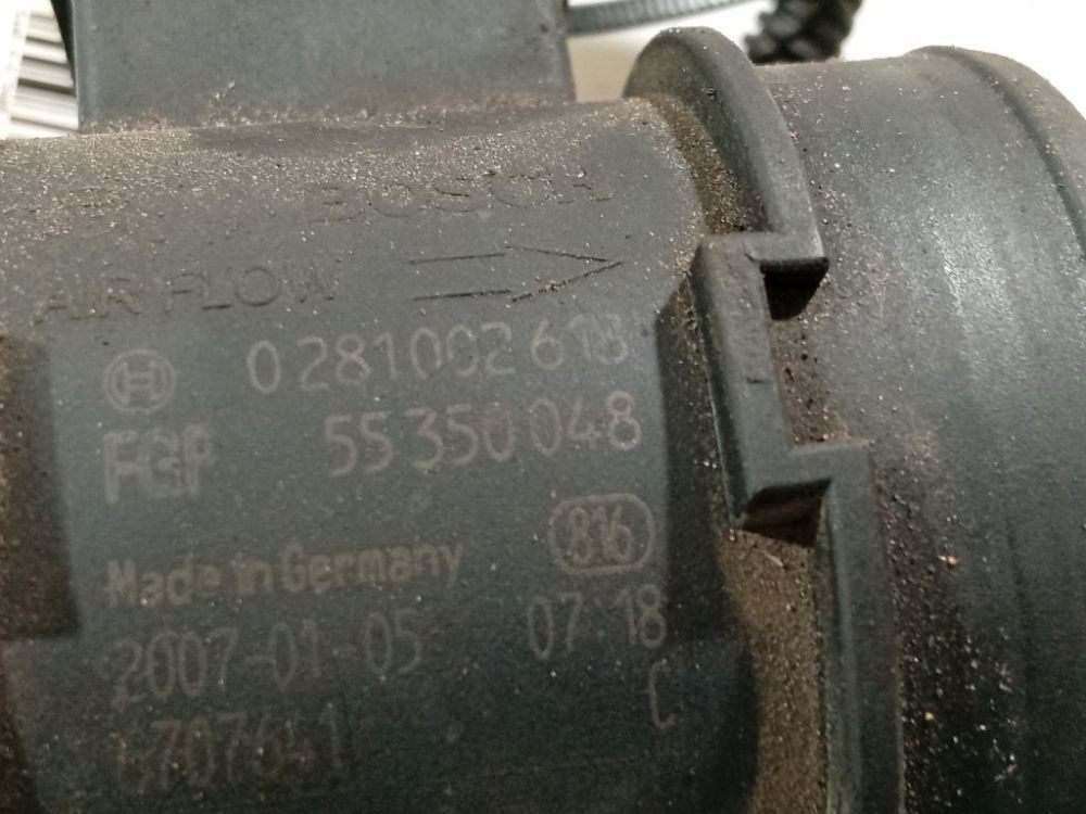 0281002618 SAAB 9-5 2006 Capteur Maf Air Débitmètre Capteur - Thumbnail 4