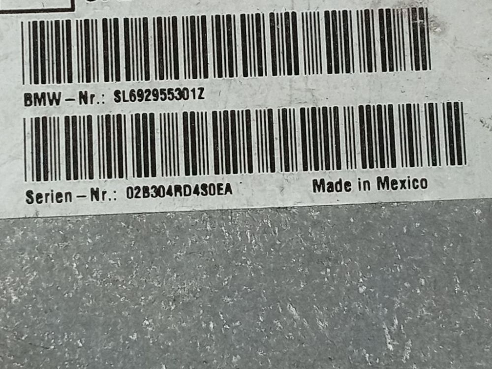 SL692955301Z BMW 7-Series 2002 SRS AIRBAG KOMPIUTERIS - ORO PAGALVIU VALDYMO BLOKAS - Thumbnail 5