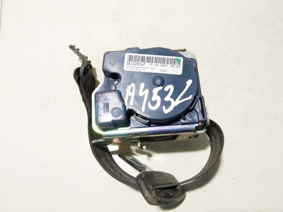 8J8857805B Audi TT 2007 Ceinture de Sécurité Arrière gauche