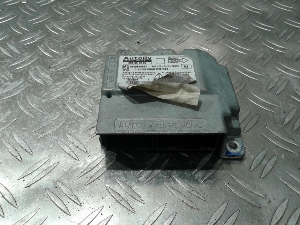 603554600 Peugeot 407 2007 Airbag crash sensors module