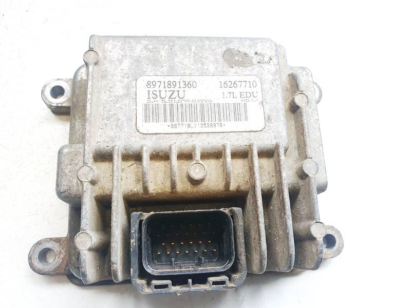 8971891360 Opel Astra 2002 ECU Engine Computer (Engine Control Unit)