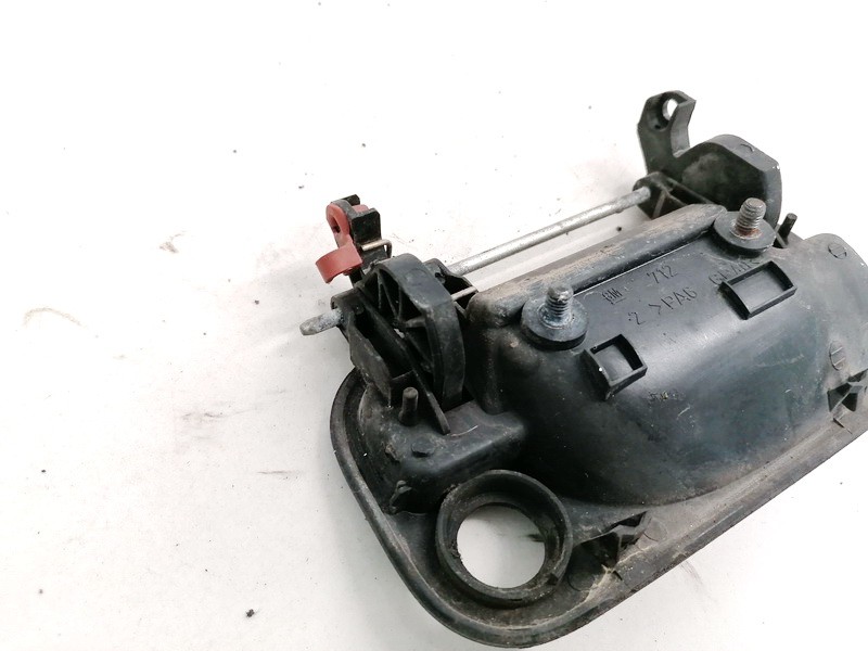 GM712 Opel Vectra 1999 Door Handle Exterior - FRONT LEFT - Thumbnail 3