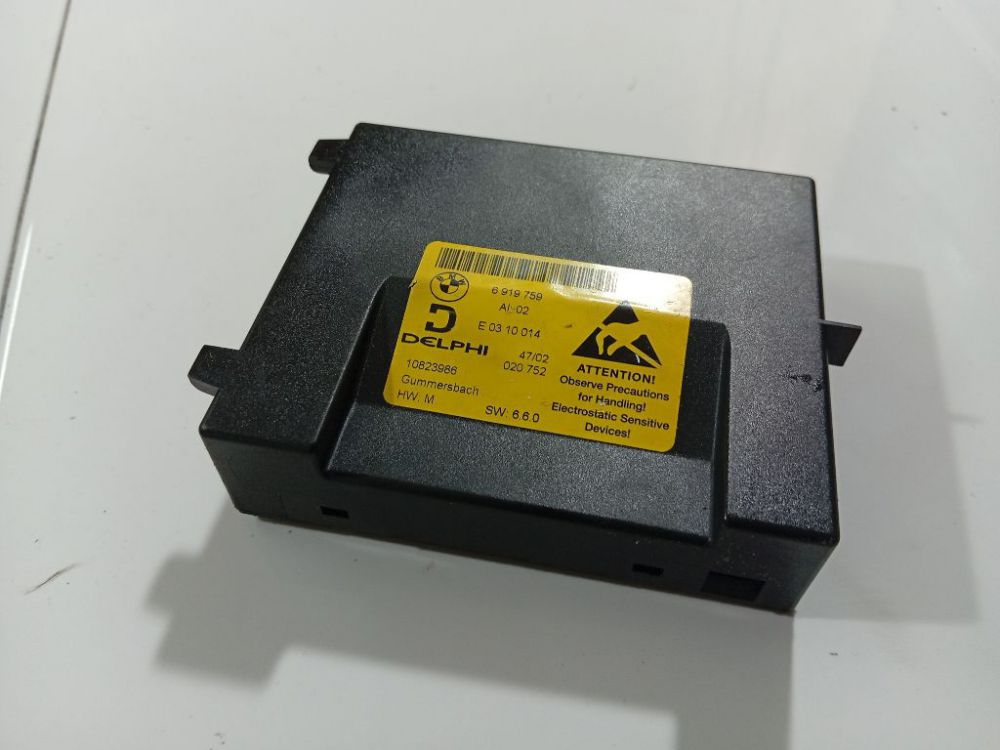 6919759 BMW 7-Series 2002 General Module Comfort Relay (Unit)