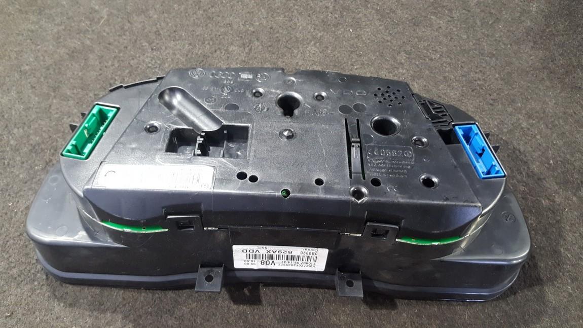 3B0920829AX Volkswagen Passat 2002 Speedometers - Cockpit - Speedo Clocks Instrument - Thumbnail 2