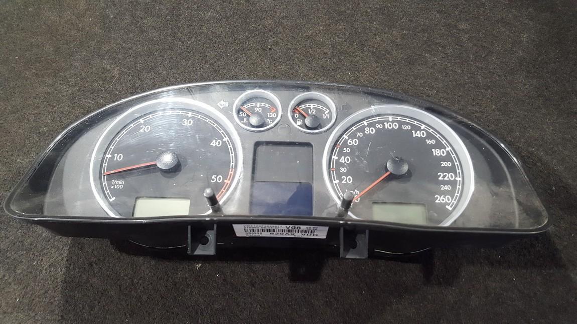 3B0920829AX Volkswagen Passat 2002 Speedometers - Cockpit - Speedo Clocks Instrument