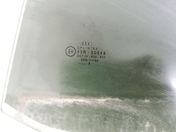 Audi A4 1999 Door-Drop Glass - REAR LEFT - Thumbnail 2