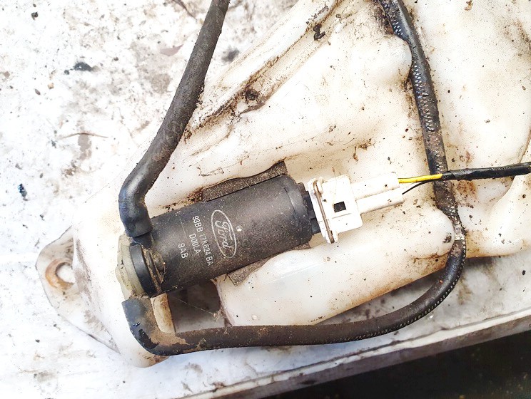 93BB17K624BA Ford Focus 1999 BOMBA LIMPIA, BOMBA DEL LÍQUIDO LIMPIAPARABRISAS LUNA DELANTERA - Thumbnail 3