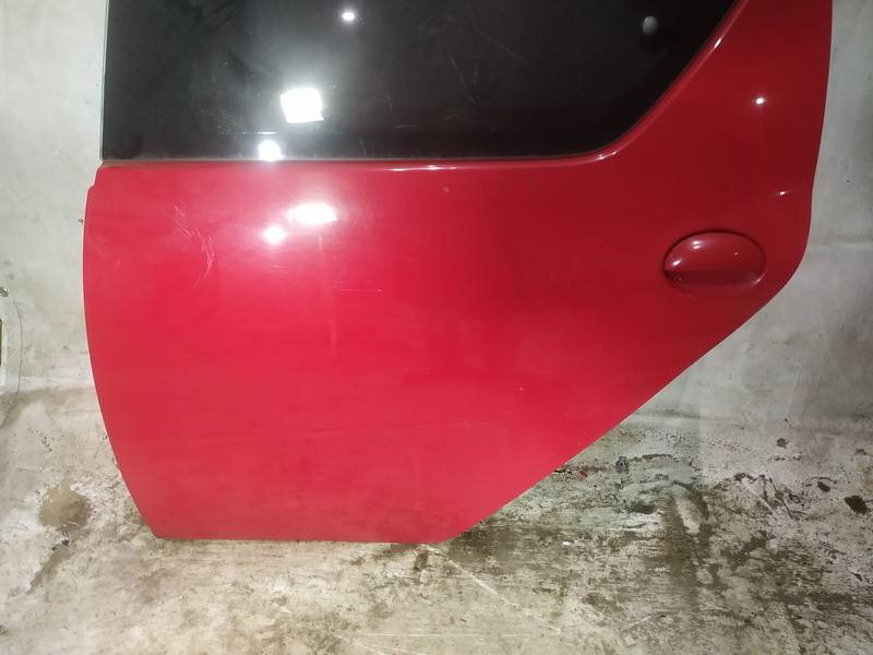 RAUDONOS Toyota Aygo 2006 Durvis - AIZMUGURE PA KREISI - Thumbnail 2