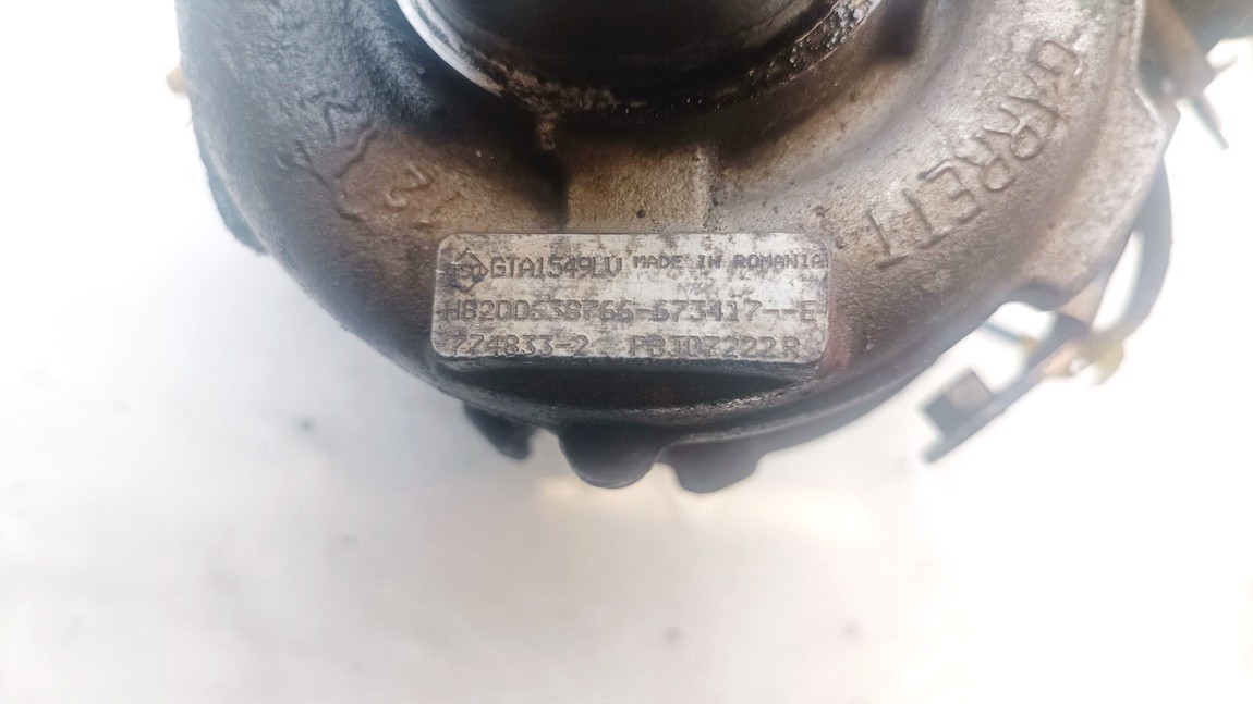 8200638766 Renault Laguna 2012 Turbo Turbocharger - Thumbnail 3