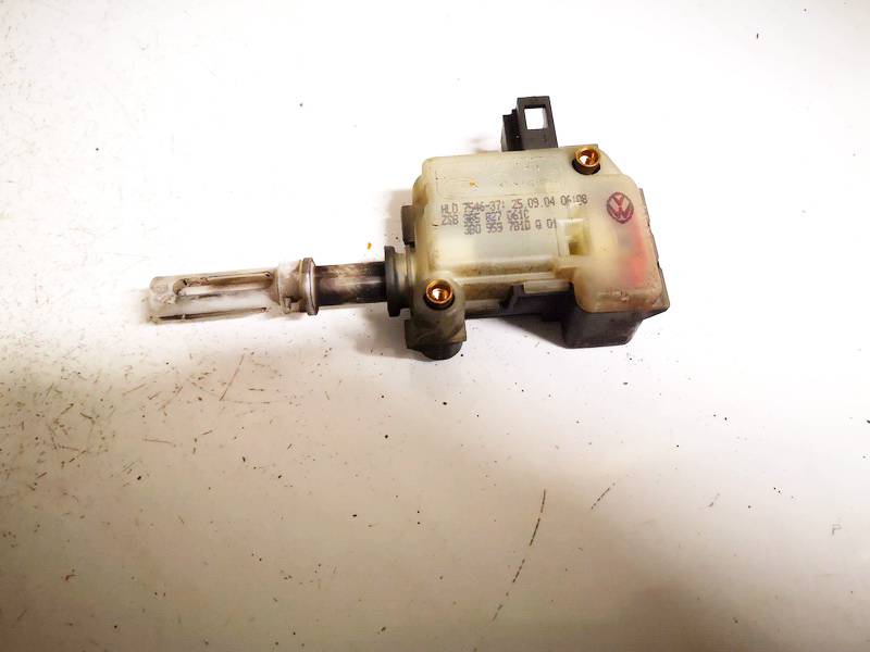 3B0959781D Skoda Superb 2005 Polttoainesäiliön korkin lukon moottori