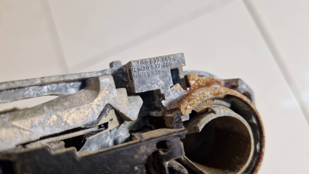 6Q0837886 Volkswagen Polo 2003 Door Handle Exterior - REAR LEFT - Thumbnail 3