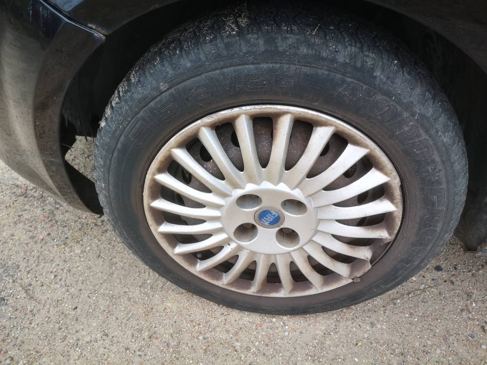 4X98 Fiat Punto 2006 Komplet stalowych felg R15 - Thumbnail 3