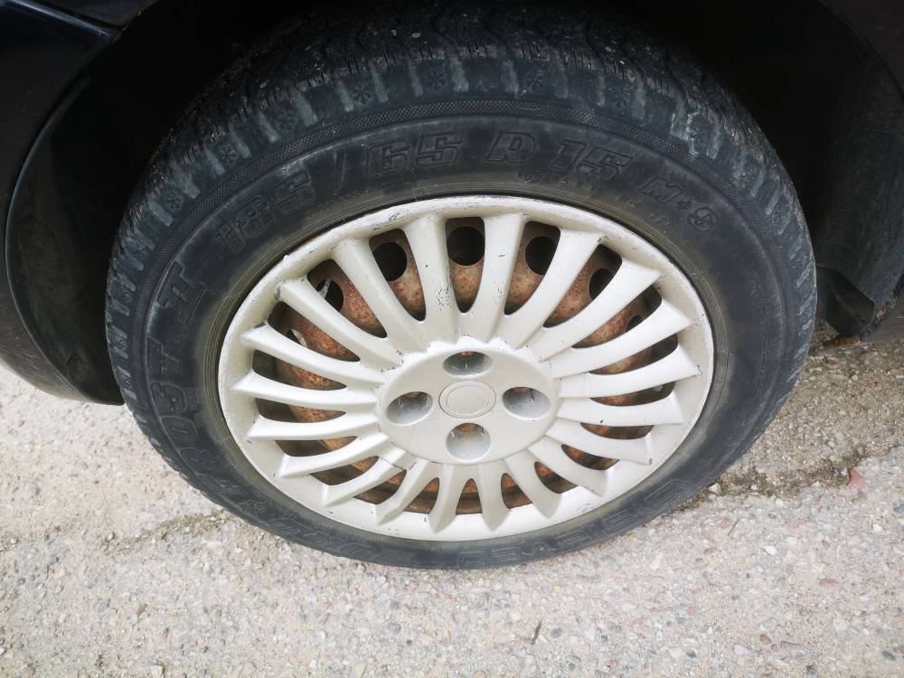 4X98 Fiat Punto 2006 Komplet stalowych felg R15 - Thumbnail 2