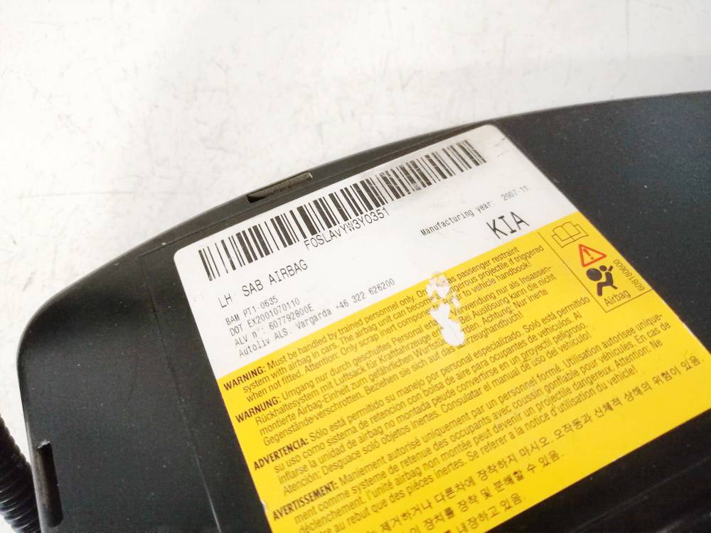 607792800E Kia Ceed 2006 Sedynes Airbag SRS - Thumbnail 3