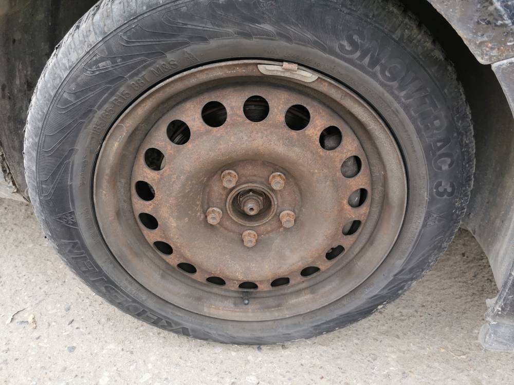 5X110 Opel Astra 2004 Komplet stalowych felg R15