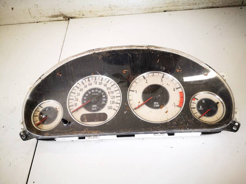 P04685726AI Chrysler Voyager 2004 Speedometers - Cockpit - Speedo Clocks Instrument