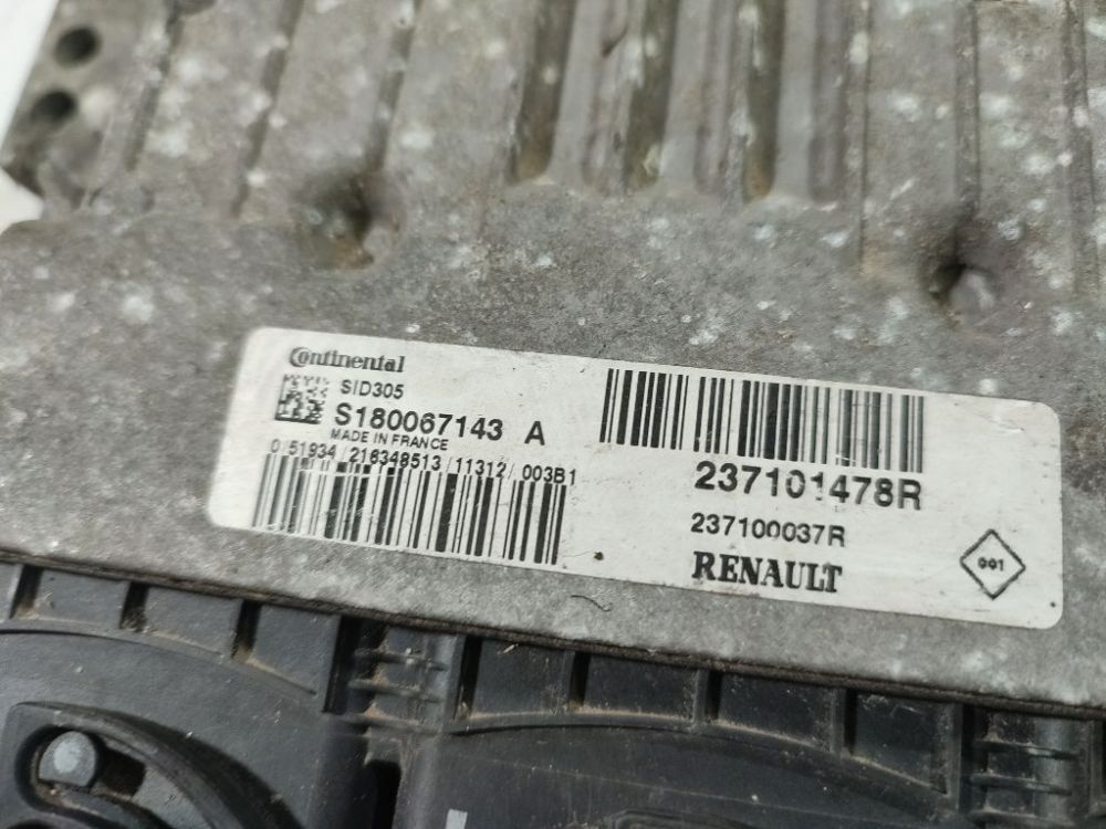 S180067143 Renault Scenic 2011 ECU Engine Computer (Engine Control Unit) - Thumbnail 4