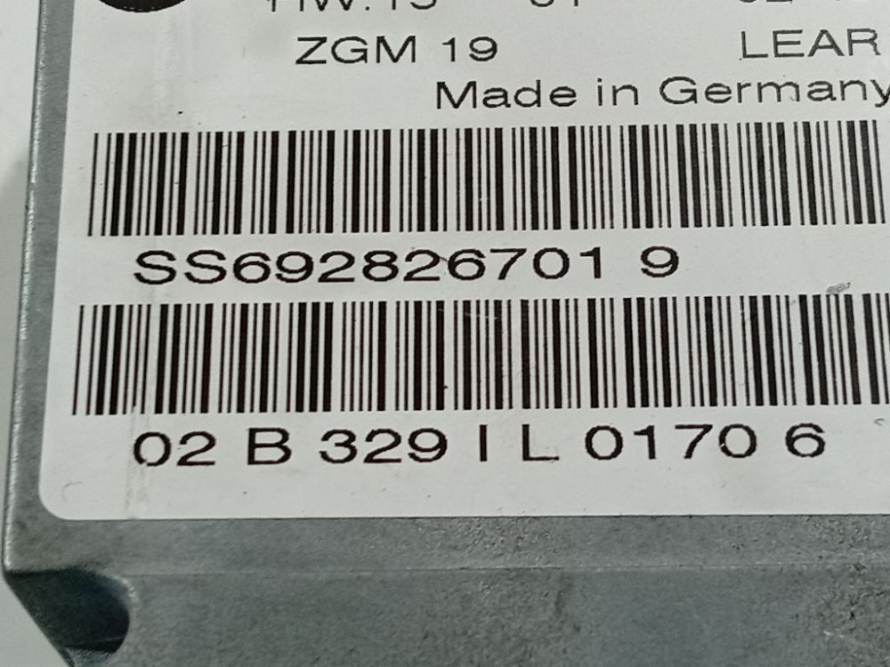 65776928267 BMW 7-Series 2002 Komputer SRS airbag – moduł sterujący poduszek powietrznych - Thumbnail 5