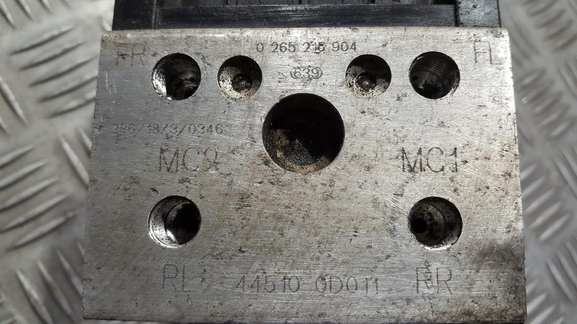 0265216904 Toyota Yaris 2005 Moduł ABS - Thumbnail 3