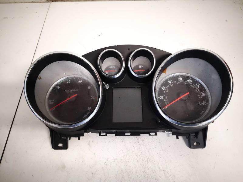 13433807 Opel Astra 2013 Speedometers - Cockpit - Speedo Clocks Instrument