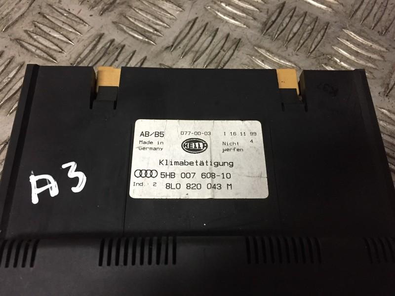 8L0820043M Audi A3 1999 Climate Control Panel (heater control switches) - Thumbnail 2