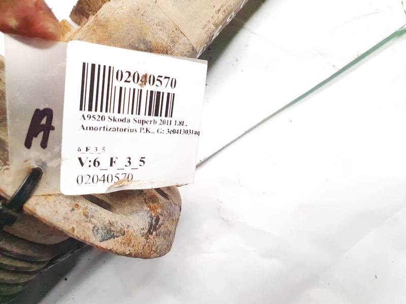 3C0413031AQ Skoda Superb 2011 Amortizatorius P.K. - Thumbnail 2