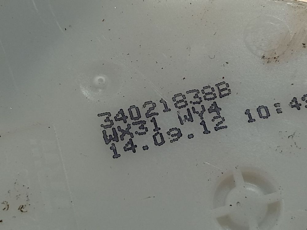 34021838B Ford Fiesta 2012 Seat belt - REAR LEFT - Thumbnail 3