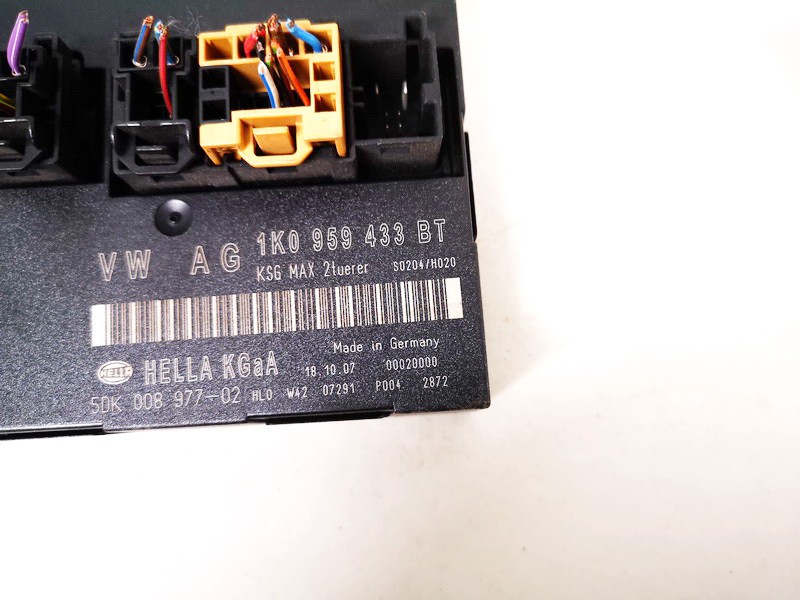 1K0959433BT Skoda Octavia 2008 General Module Comfort Relay (Unit) - Thumbnail 2