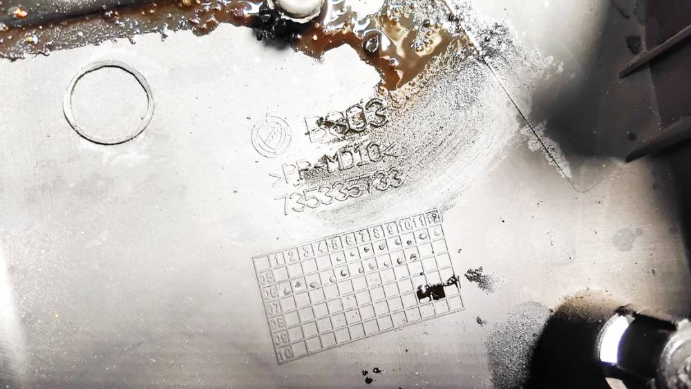 735335733 Fiat Punto 2006 Dolna osłona obudowy kolumny kierowniczej - Thumbnail 3