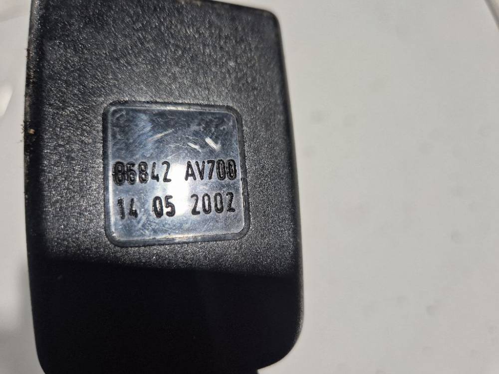 86842AV700 Nissan Primera 2002 Seat belt holder (Seat belt Buckle) - FRONT LEFT - Thumbnail 6
