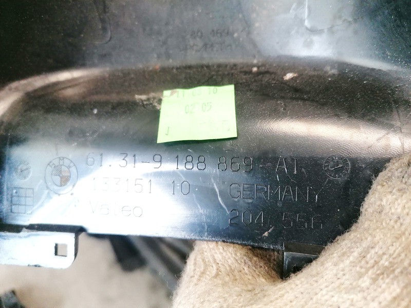 61319188869 BMW 5-Series 2012 Panele osłon obudowy kolumny kierowniczej - Thumbnail 3